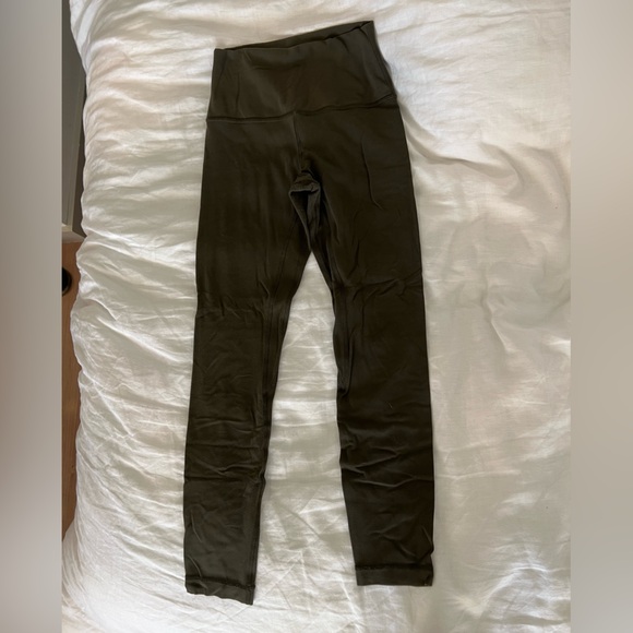 lululemon athletica Pants - Dark Olive Leggings